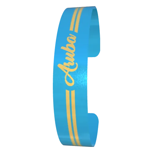 Variant Image front_angled2 for Aruba Classic Gold Drop / Dark Powder Blue