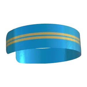 Variant Image side_stacked for Aruba Classic Gold Drop / Dark Powder Blue