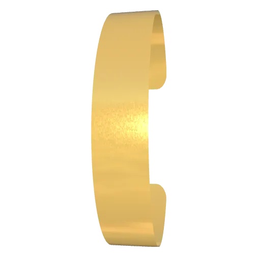 Variant Image front_angled2 for Mix n Match Wide Gold Drop