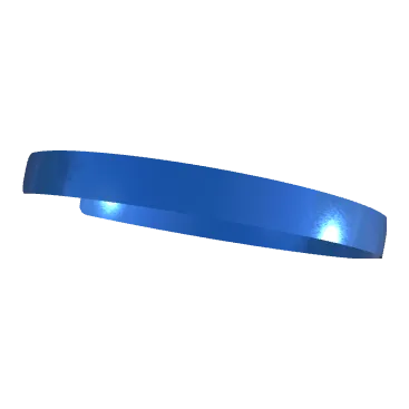 Variant Image laying_angled for Mix n Match Narrow Cerulean Blue