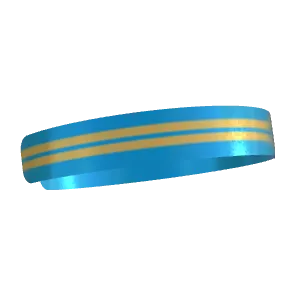 Variant Image side_stacked for Aruba Classic (Narrow) Gold Drop / Dark Powder Blue