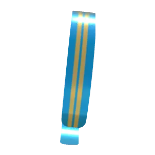 Variant Image back_angled for Aruba Stripes Gold Drop / Dark Powder Blue