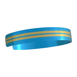 Variant Image side_stacked for Aruba Stripes Gold Drop / Dark Powder Blue