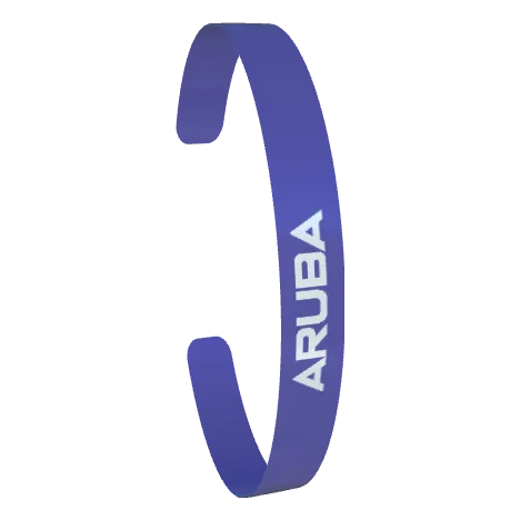 Variant Image font_angled for Aruba Silver Lake Blue / Dark Blue
