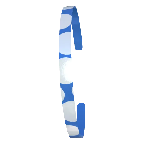 Variant Image front_angled2 for Ocean Bubbles Silver Lake Blue / Cerulean Blue