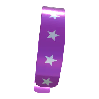 Variant Image back_angled for Be a Star Silver Lake Blue / Royal Purple