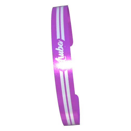 Variant Image front_angled2 for Aruba Classic (Narrow) Silver Lake Blue / Royal Purple