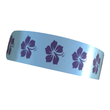 Variant Image laying_angled for Hawaii Flowers Dark Byzantium / Pale Blue